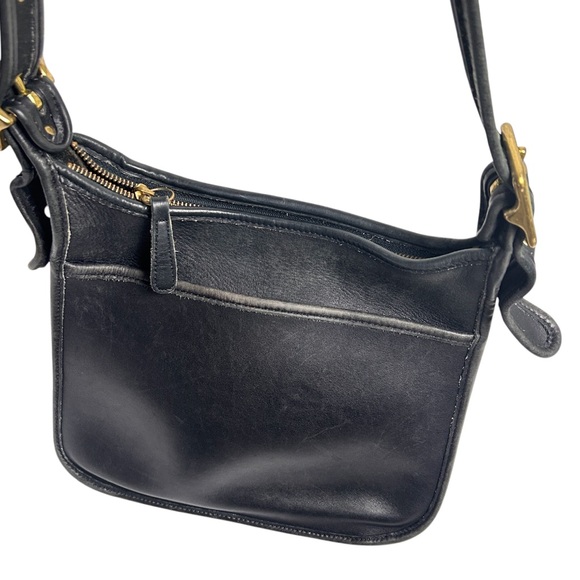 Vintage Coach Genuine Leather Legacy Zip Bag - Picture 6 of 9